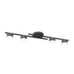 Emibig Plafonnier Fragment Acier Noir | Convient pour 4x GX53 - Max 12W