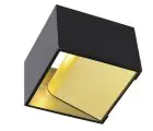 SLV Logs Aluminium Noir 6W 300lm - 930 Blanc Chaud | Meilleur Rendu Des Couleurs